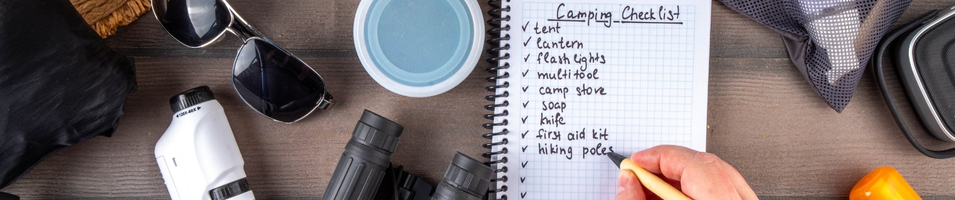 Inpaklijst The Camper Rent